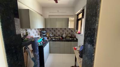 Kitchen Image of 805 Sq.ft 2 BHK Apartment / Flat for rent in Thakurli Thane for Rs. 21000