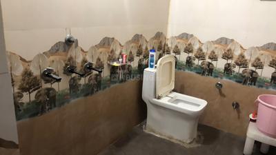 Bathroom Image of 250 Sq.ft 1 BHK Independent House for rent in Giaspura Ludhiana for Rs. 4500