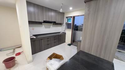 Kitchen Image of 1250 Sq.ft 2 BHK Apartment / Flat for rent in Ayodhya Exotica, Hazaripahad Nagpur for Rs. 24000