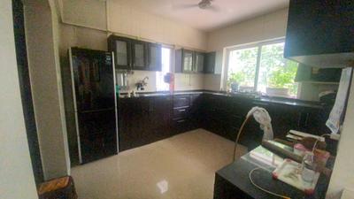Kitchen Image of 1500 Sq.ft 3 BHK Apartment / Flat for rent in Darode Blossom Bouleward, Koregaon Park Pune for Rs. 95000