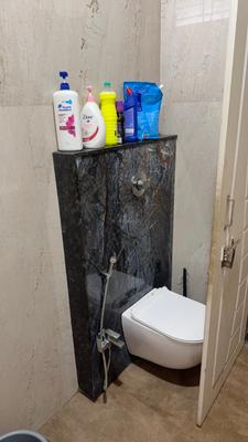 Bathroom Image of 500 Sq.ft 1 RK Independent House for rent in Auto Nagar Belagavi for Rs. 7000