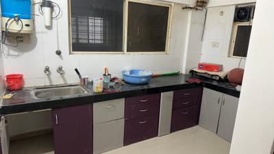 Kitchen Image of 1000 Sq.ft 2 BHK Apartment / Flat for sale in ARK Ganga Alfa Paradise, Wagholi Pune for Rs. 6000000