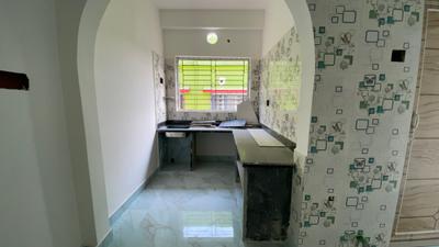 Kitchen Image of 1024 Sq.ft 3 BHK Apartment / Flat for sale in Keshtopur Kolkata for Rs. 4080000