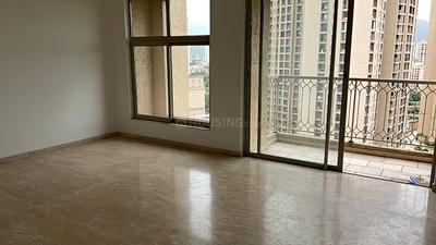 Living Room Image of 1200 Sq.ft 3 BHK Apartment / Flat for rent in Hiranandani Pelican, Hiranandani Estate Thane for Rs. 75000