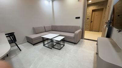 Living Room Image of 550 Sq.ft 1 BHK Builder Floor for rent in Sector 46 Gurgaon for Rs. 37000