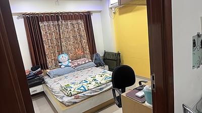 Bedroom Image of 1270 Sq.ft 2 BHK Apartment / Flat for rent in JT JT Stuti Highland, Mughal Sarai Surat for Rs. 25000