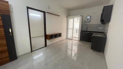 Living Room Image of 600 Sq.ft 1 BHK Apartment / Flat for rent in Whitefield Bengaluru for Rs. 23000