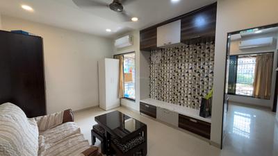 Living Room Image of 600 Sq.ft 1 BHK Apartment / Flat for rent in CIDCO Millennium Tower, Sanpada Navi Mumbai for Rs. 50000