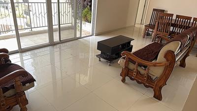 Living Room Image of 1050 Sq.ft 3 BHK Apartment / Flat for rent in Godrej Rejuve, Keshav Nagar Pune for Rs. 40000
