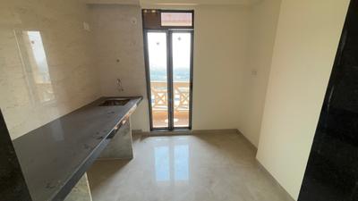 Kitchen Image of 600 Sq.ft 1 BHK Apartment / Flat for rent in Serenity Maple Paradise, Sai Samarth Mitra Thane for Rs. 22000