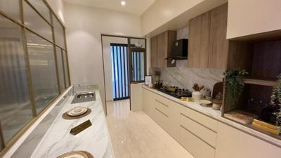 Kitchen Image of 1250 Sq.ft 3 BHK Apartment / Flat for sale in Ajmera Manhattan, Wadala East Mumbai for Rs. 46000000
