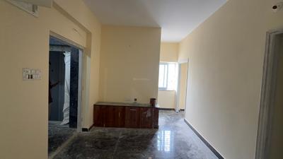 Living Room Image of 700 Sq.ft 1 BHK Apartment / Flat for rent in Kondapur Hyderabad for Rs. 23000