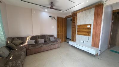 Living Room Image of 800 Sq.ft 1 BHK Apartment / Flat for rent in Mahalakshmi Nagar Indore for Rs. 20000