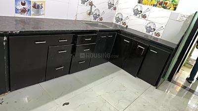 Kitchen Image of 1000 Sq.ft 2 BHK Builder Floor for rent in Mahalakshmi Nagar Indore for Rs. 21000