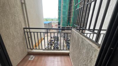 Balcony Image of 455 Sq.ft 1 BHK Apartment / Flat for sale in Conceptual Suraksha Smart City Phase I, Vasai East Vasai for Rs. 3200000