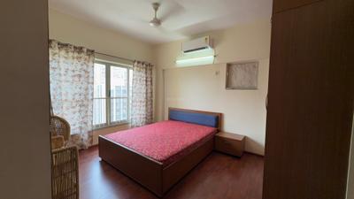 Bedroom Image of 1080 Sq.ft 2 BHK Apartment / Flat for rent in Adani The Meadows, Shantigram Ahmedabad for Rs. 35000