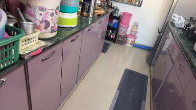 Kitchen Image of 980 Sq.ft 2 BHK Apartment / Flat for sale in Bakeri Smarana Apartments, Vejalpur Ahmedabad for Rs. 5200000