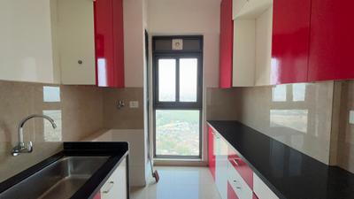 Kitchen Image of 945 Sq.ft 2 BHK Apartment / Flat for rent in Runwal Bliss, Kanjurmarg East Mumbai for Rs. 66500