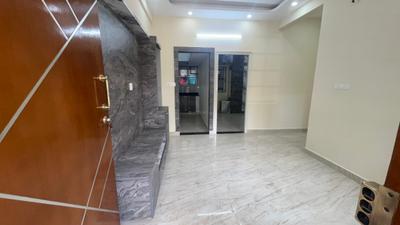 Living Room Image of 510 Sq.ft 1 BHK Builder Floor for rent in Hulimangala Bengaluru for Rs. 16000