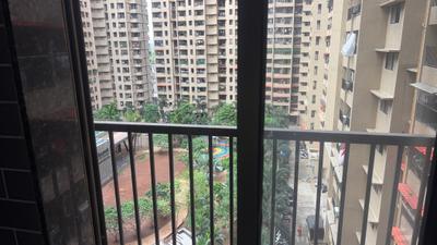 Balcony Image of 859 Sq.ft 2 BHK Apartment / Flat for sale in Raunak City Sector IV D4, Kalyan West Kalyan for Rs. 5611000