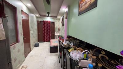 Living Room Image of 630 Sq.ft 2 BHK Builder Floor for sale in Adarsh Nagar New Delhi for Rs. 7000000
