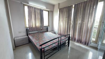 Bedroom Image of 1215 Sq.ft 2 BHK Apartment / Flat for rent in Samved Alpine Heights, Navrangpura Ahmedabad for Rs. 33000