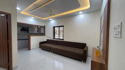 Living Room Image of 600 Sq.ft 1 BHK Independent House for rent in Mahalakshmi Nagar Indore for Rs. 21000