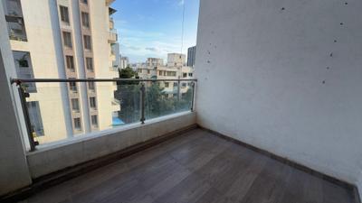 Balcony Image of 1200 Sq.ft 2 BHK Apartment / Flat for rent in Kolte Patil Downtown Langston, Kharadi Pune for Rs. 38000