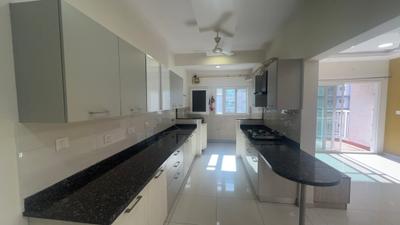 Kitchen Image of 1645 Sq.ft 3 BHK Apartment / Flat for sale in L And T Raintree Boulevard, Sahakara Nagar Bengaluru for Rs. 32500000