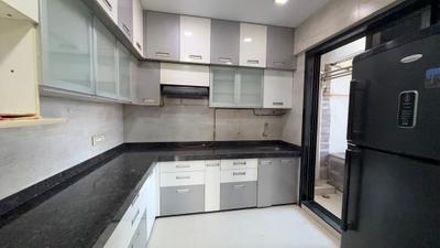 Kitchen Image of 1500 Sq.ft 3 BHK Apartment / Flat for sale in Kharghar Navi Mumbai for Rs. 25000000