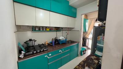 Kitchen Image of 543 Sq.ft 1 BHK Apartment / Flat for sale in Puraniks Grand Central, Thane West Thane for Rs. 8800000