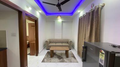 Living Room Image of 1000 Sq.ft 1 BHK Apartment / Flat for rent in S.G. Palya Bengaluru for Rs. 27998