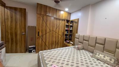 Bedroom Image of 1000 Sq.ft 1 BHK Independent House for rent in Mahalakshmi Nagar Indore for Rs. 22000