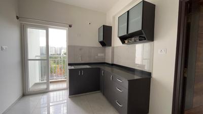 Kitchen Image of 600 Sq.ft 1 BHK Apartment / Flat for rent in Whitefield Bengaluru for Rs. 23000