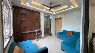 Living Room Image of 900 Sq.ft 2 BHK Builder Floor for sale in Mahalakshmi Nagar Indore for Rs. 4000000