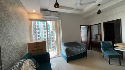 Living Room Image of 770 Sq.ft 2 BHK Apartment / Flat for rent in Prateek Grand City, Siddharth Vihar Ghaziabad for Rs. 26000
