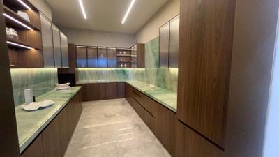 Kitchen Image of 2200 Sq.ft 4 BHK Apartment / Flat for sale in Kavisha The Masterpiece, South Bopal Ahmedabad for Rs. 22450000