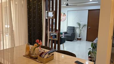 Living Room Image of 1399 Sq.ft 2 BHK Apartment / Flat for rent in Pacifica Hillcrest, Financial District Hyderabad for Rs. 45000