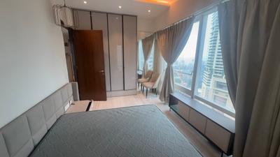 Bedroom Image of 1450 Sq.ft 3 BHK Apartment / Flat for rent in Indiabulls Blu, Worli Mumbai for Rs. 400000