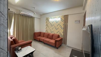 Living Room Image of 1250 Sq.ft 2 BHK Apartment / Flat for rent in Radhe Greens, New Maninagar Ahmedabad for Rs. 30000