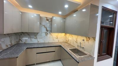Kitchen Image of 950 Sq.ft 3 BHK Builder Floor for sale in Chhattarpur New Delhi for Rs. 7500000