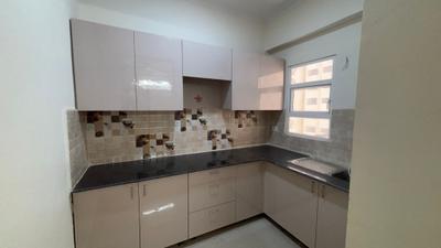 Kitchen Image of 1000 Sq.ft 2 BHK Apartment / Flat for sale in Amrapali Verona Heights, Noida Extension Greater Noida for Rs. 7700000