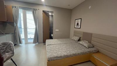 Bedroom Image of 550 Sq.ft 1 RK Apartment / Flat for rent in Scheme No 94C Indore for Rs. 19000