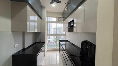 Kitchen Image of 1300 Sq.ft 3 BHK Apartment / Flat for rent in Tata Serein Phase 1, Thane West Thane for Rs. 70000