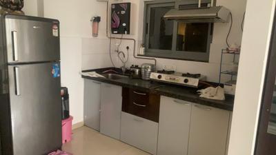 Kitchen Image of 520 Sq.ft 1 RK Apartment / Flat for rent in Amanora Future Towers, Hadapsar Pune for Rs. 28000