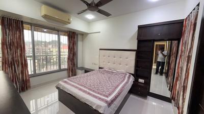 Bedroom Image of 2100 Sq.ft 4 BHK Apartment / Flat for rent in Hiranandani Estate Thane for Rs. 56000