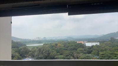 Balcony Image of 1100 Sq.ft 2 BHK Apartment / Flat for sale in Solitaire Homes Pashan, Pashan Pune for Rs. 14000000
