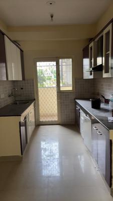 Kitchen Image of 1470 Sq.ft 3 BHK Apartment / Flat for rent in JM Orchid, Sector 76 Noida for Rs. 42000