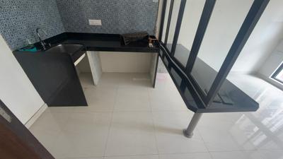 Kitchen Image of 450 Sq.ft 1 BHK Apartment / Flat for rent in Lodha Crown, Thane West Thane for Rs. 24000