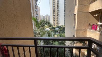 Balcony Image of 980 Sq.ft 2 BHK Apartment / Flat for rent in Jaypee Kosmos, Sector 134 Noida for Rs. 24000